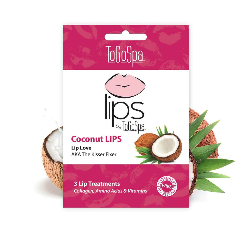 ToGoSpa Lips- Coconut Lips